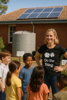 Outdoor Learning Session with Kids
